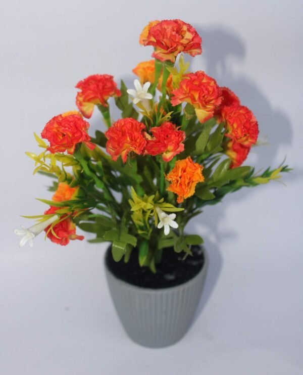 BB9-OR Flower arrangement (with pot) Pot's Width:- 9cm, Height:- 26cm, Heads:-9