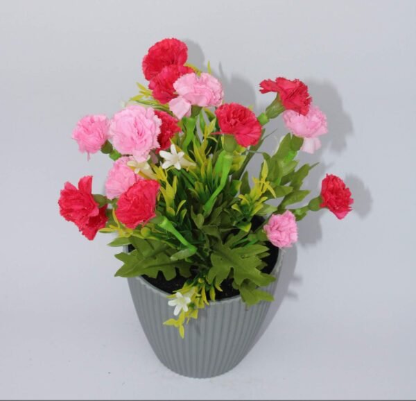 BB9-2P Flower arrangement (with pot) Pot's Width:- 9cm, Height:- 26cm, Heads:-9 - Image 4