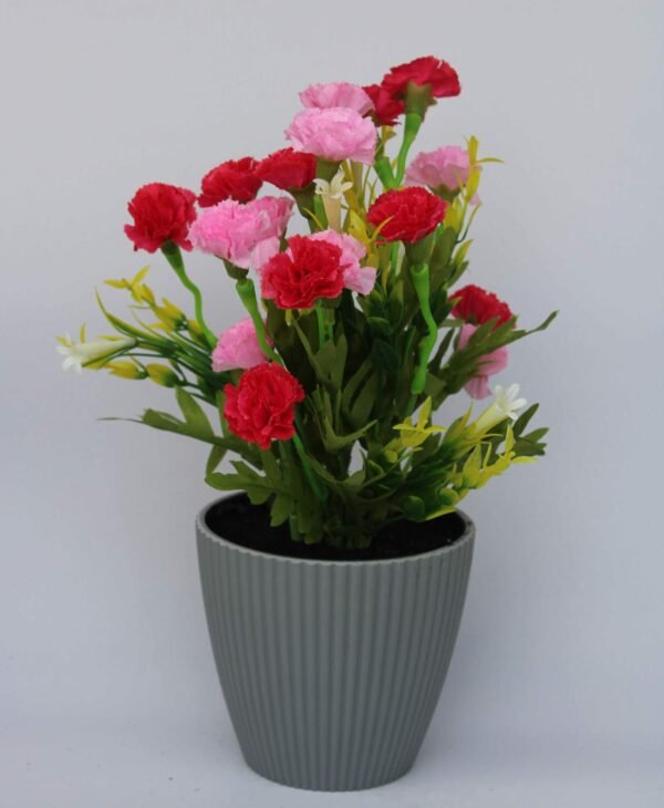 BB9-2P Flower arrangement (with pot) Pot's Width:- 9cm, Height:- 26cm, Heads:-9 - Image 3