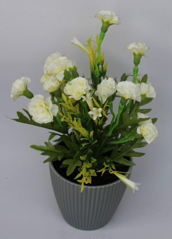 BB9-WW Flower arrangement (with pot) Pot's Width:- 9cm, Height:- 26cm, Heads:-9