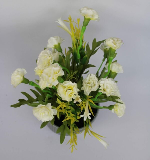 BB9-WW Flower arrangement (with pot) Pot's Width:- 9cm, Height:- 26cm, Heads:-9 - Image 3