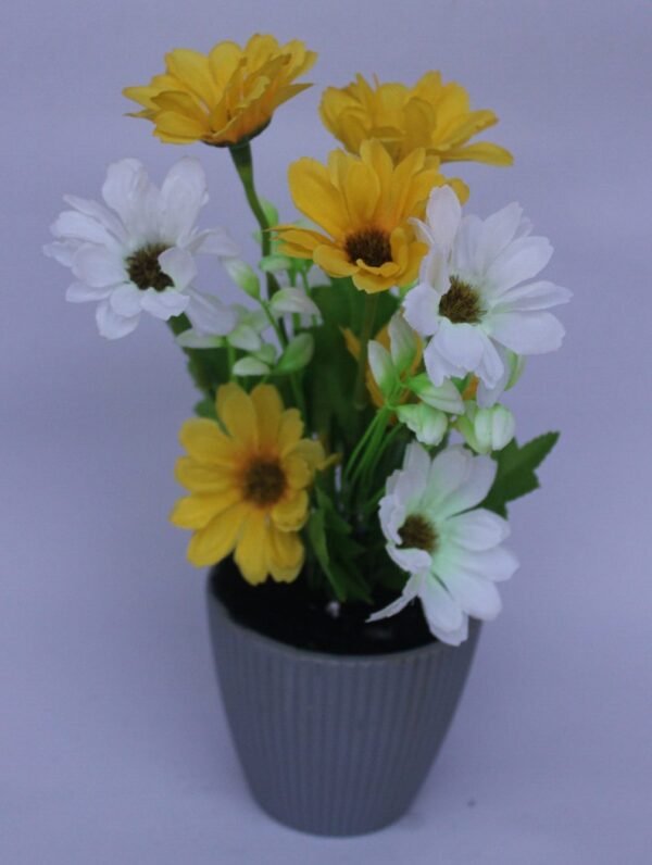 BDC-YW Flower arrangement (with pot) Pot's Width:- 9cm, Height :- 23cm - Image 3