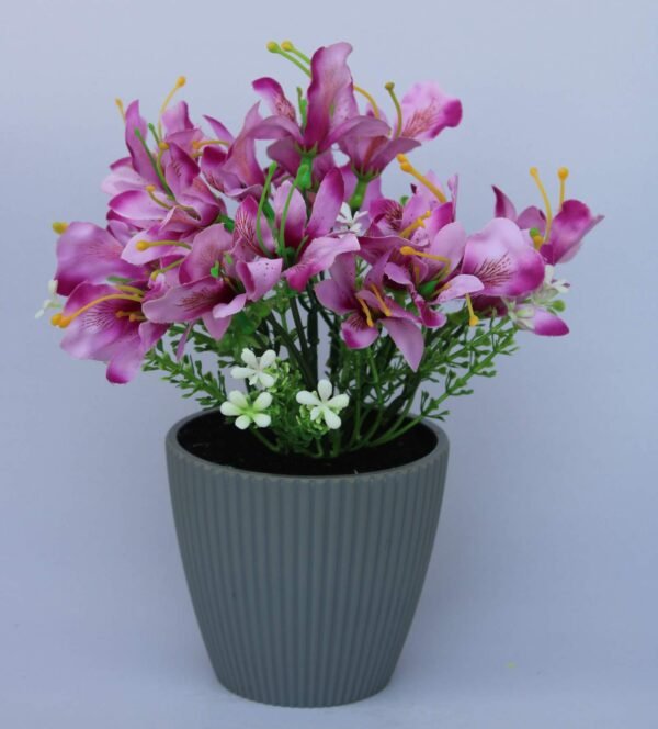 BJH-2V Flower arrangement (with pot) Pot's Width:- 9cm, Height:- 20cm - Image 2