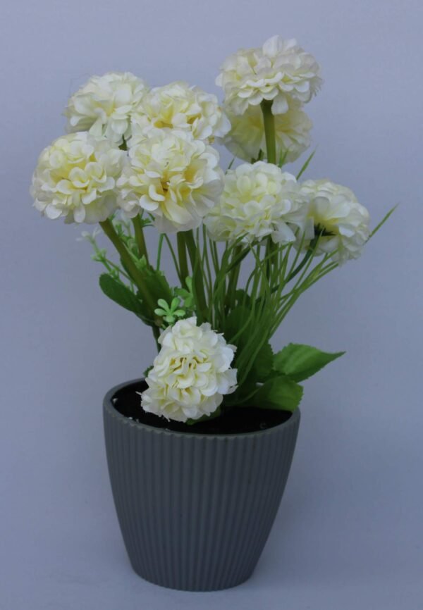 BMG-WW Flower arrangement (with pot) Pot's Width:- 9cm, Height :- 26cm - Image 2