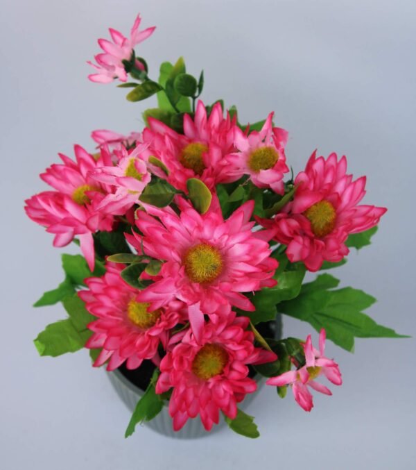 BSB-PP Flower arrangement (with pot) Pot's Width:- 9cm, Height :- 23cm - Image 2