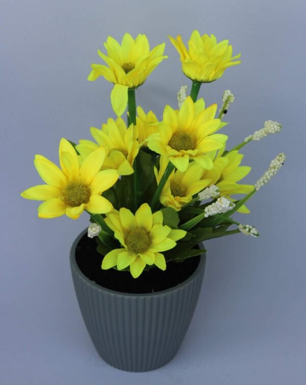 BST-YY Flower arrangement (with pot) Pot's Width:- 9cm, Height :- 23cm - Image 4