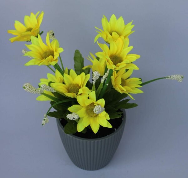 BST-YY Flower arrangement (with pot) Pot's Width:- 9cm, Height :- 23cm - Image 3