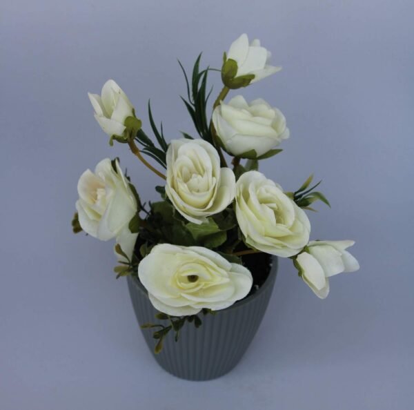 JRT-W Flower arrangement (with pot) Pot's Width:- 9cm, Height :- 20cm - Image 3