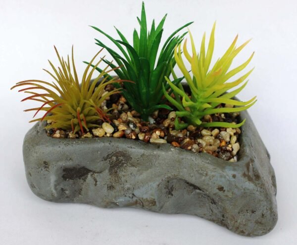 SR6GRES3 (with Pot) Pot's Length/width/Height:-16/10/05cm Product's Height:- 15cm - Image 4